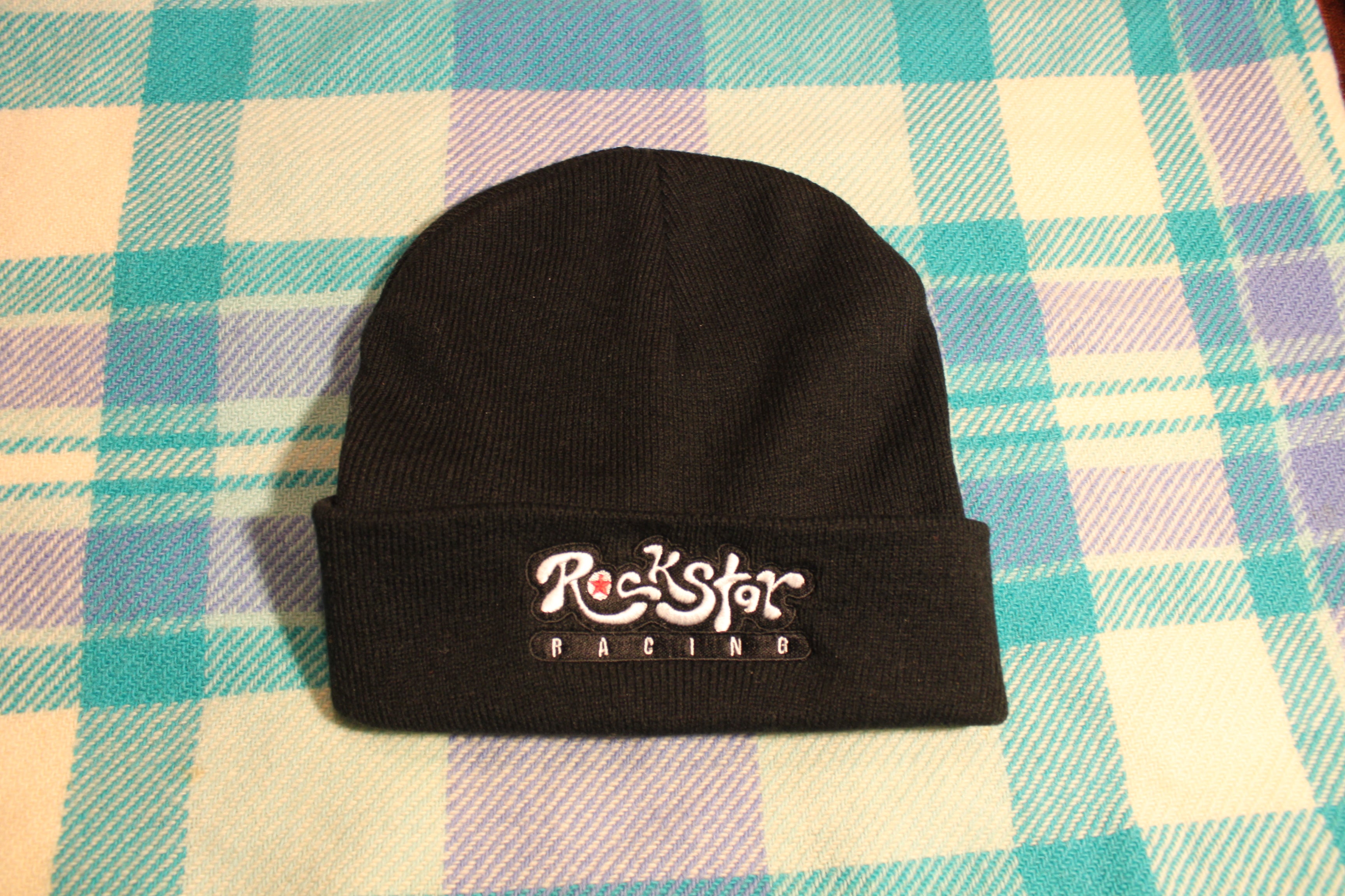 Rockstar beanie.