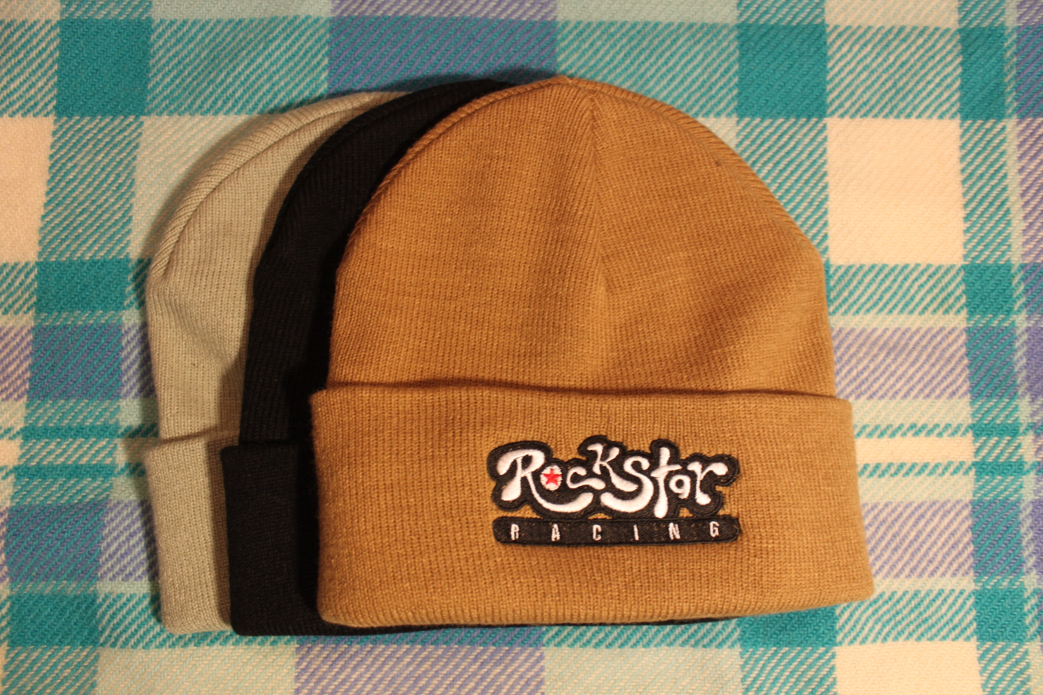 Rockstar beanie.