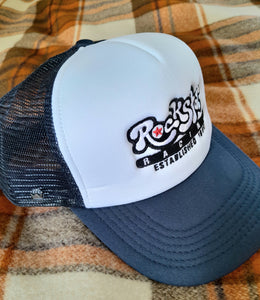 Trucker hat.