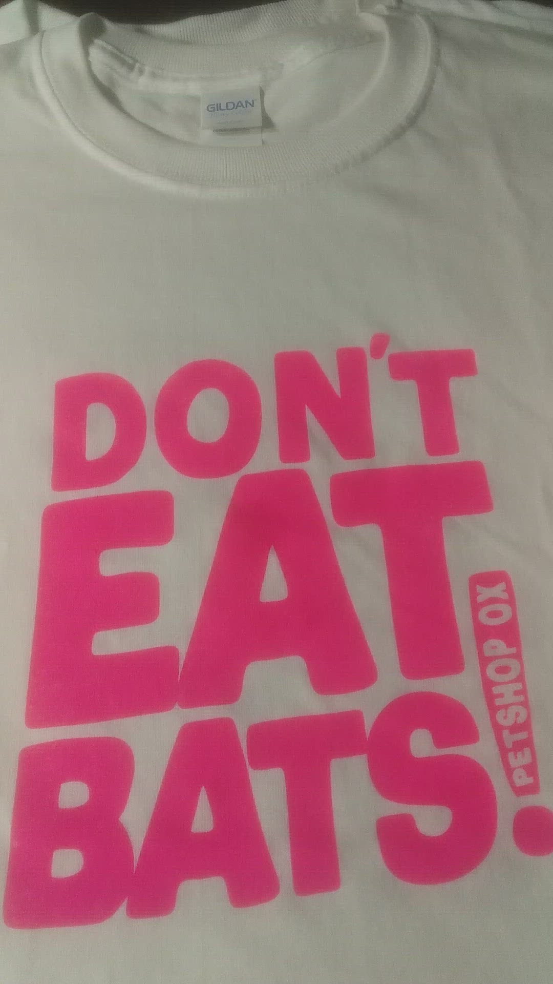 Don't eat bats tee.